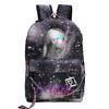 Pop Singer Ariana Grande Ariana Print Chain Webbing Backpack Multipurpose Backpack