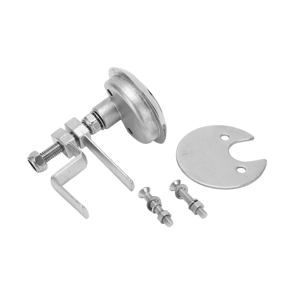 Edelstahl Marine Deck Bodenverriegelung Hochglanzpoliert Yacht Bootsbeschlag Zubehör