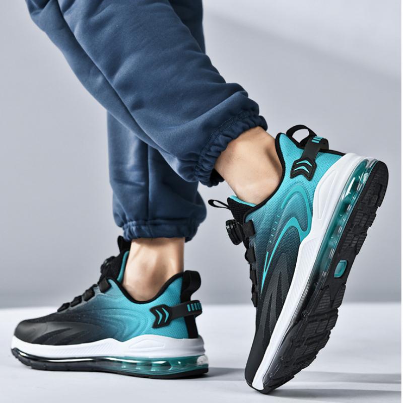 Modne Męskie Casualowe Buty Sportowe do Biegania Markowe Designerskie Sneakersy Męskie Odporne na Ścieranie Antypoślizgowe Amortyzujące Oddychające Buty Treningowe na Siłownię