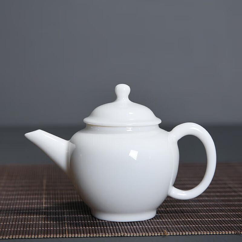 Mutton Fat Jade Porcelain Xishi Teapot