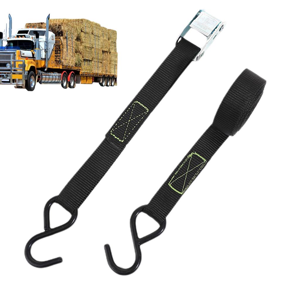 Truck Tie Down Straps Truck Straps Waterproof 5m Ratchet Strap Rope Tightener Heavy Duty Cargo Straps Camping Accessories