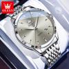OLEVS 2907 Mens Watch Original Simple Quartz Watches For Man Waterproof Luminous Date Display Male Hand Clock Reloj