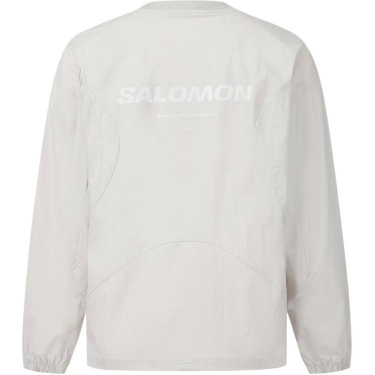 Salomon Slate Logo Loose Fit Long Sleeve Sweatshirt Unisex tops C30700