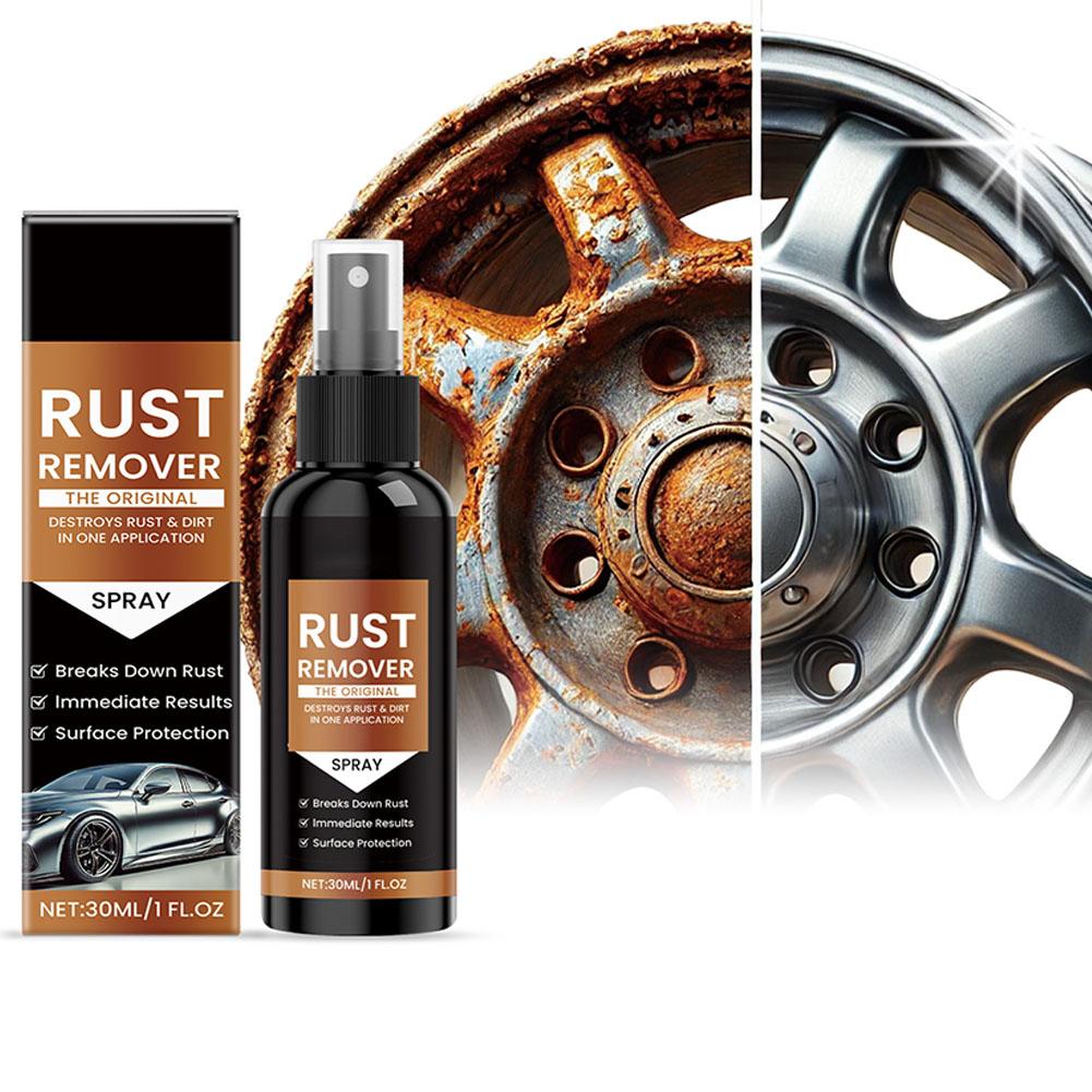90ML Car Rust Remover Effective Concentrated Car Scratch Remover For Metal Metal Rust Dissolver Iron Stain Cleaner Long-Las Q6D1