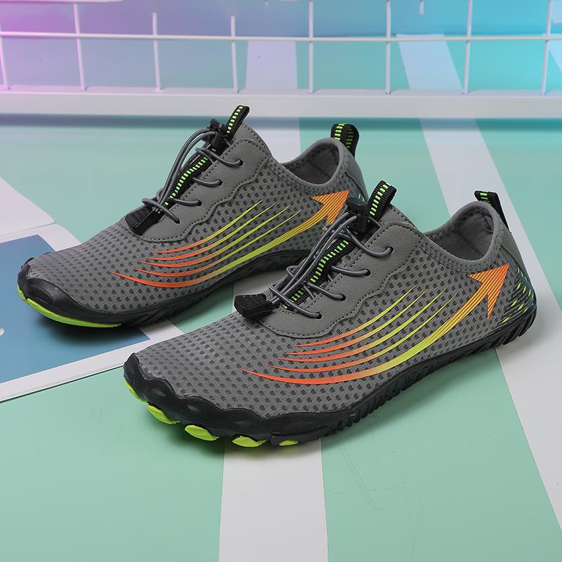 Unisex Quick Dry Water Shoes Men Women Colorful Beach Swimming Surfing Seaside Aqua Shoes Couple Barefoot Upstream Sneakers
