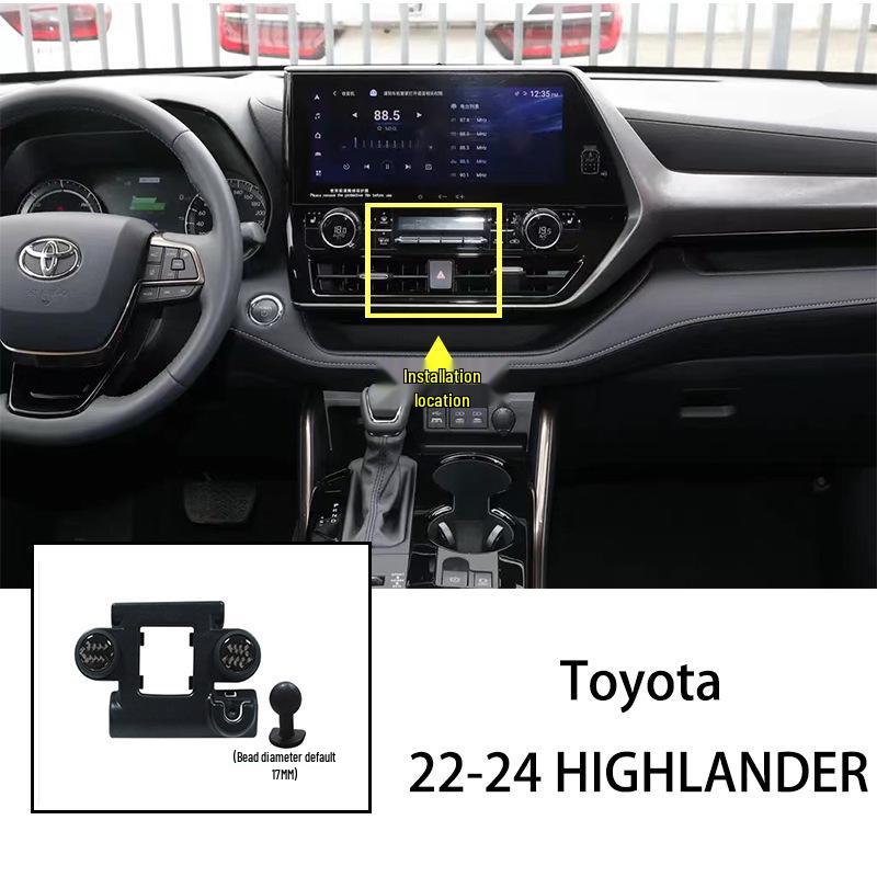 Držák telefonu do mřížky ventilace Toyota Highlander 22-24