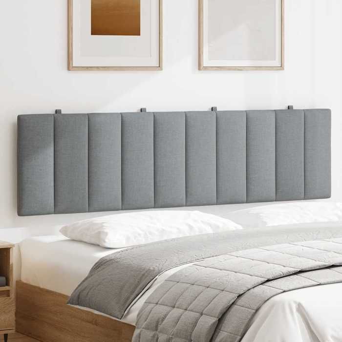 VidaXL Light Grey Headboard Cushion 180 Cm Fabric 4019177