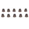 10pcs Silicone Replacement Domes Reduce Fatigue Nature Sound Open Type Domes for Siemens S