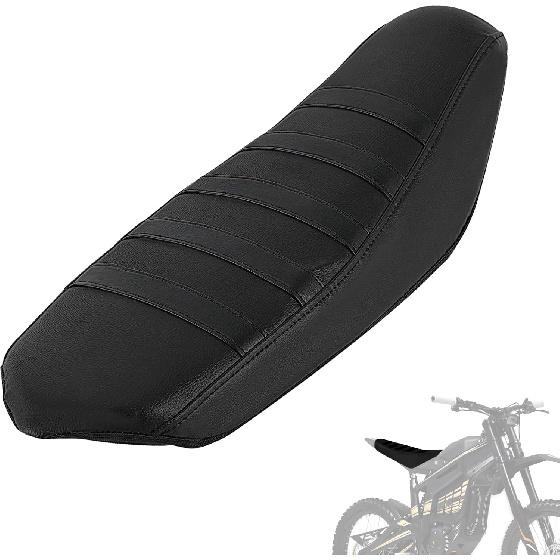 

Dirt Bike Seat Cover Motorcycle Stripe Rubber Soft for Talaria Sting MX3/R MX4 MX5 PRO Electric Bike Ebike Gray чёрный