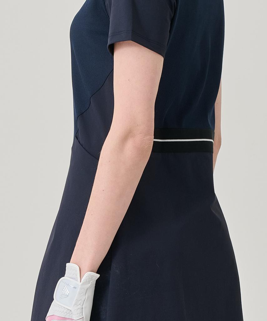 BILTMORE Women'S Ribbed Collar Dress