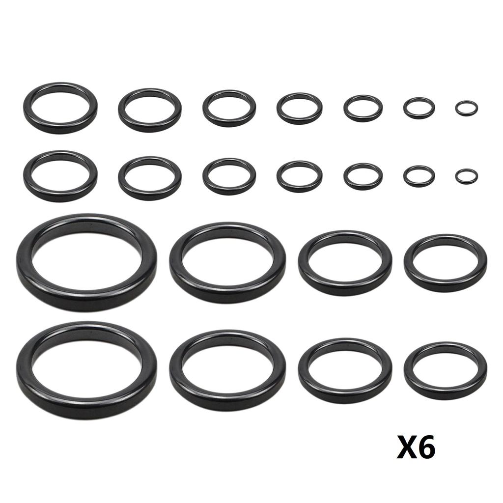 160/22Pcs/Set Fishing Rod Tips Replacement Kit Various Sizes Fishing Line Spinning Guide Eyes Rings Tip Top Repair Kit Set