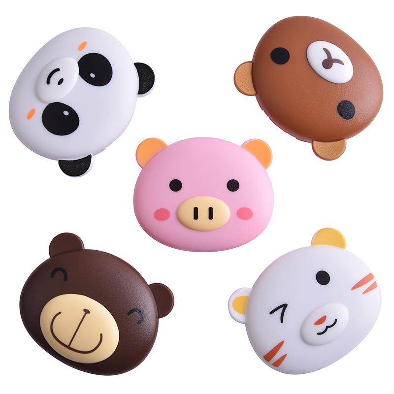 

Футляр для контактных линз Animal Series Футляр для контактных линз в форме мультфильма Косметический футляр для ухода за линзами