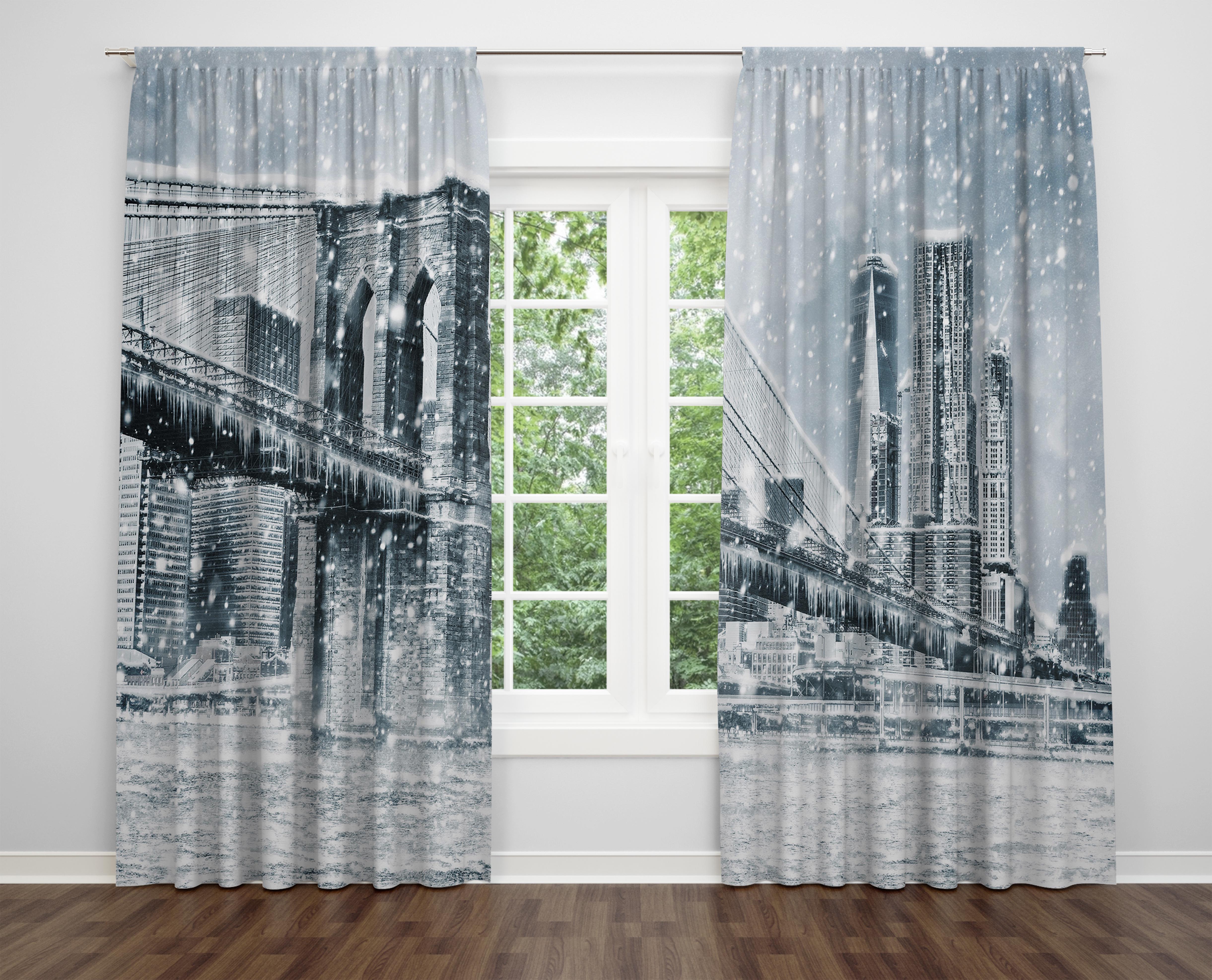 

Декоративний дизайн, високоякісна бавовняна тканина, ви можете вибрати одну або подвійну фіранку з крила 1 piece різнокольоровий