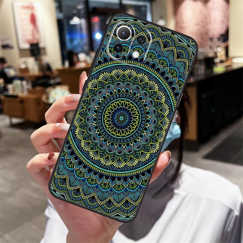 Mandala Phone Case For Xiaomi 13 11T 12T Pro 11 12 Lite POCO X4 GT F4 F3 M5 M5s F5 X3 X5 Pro Cover