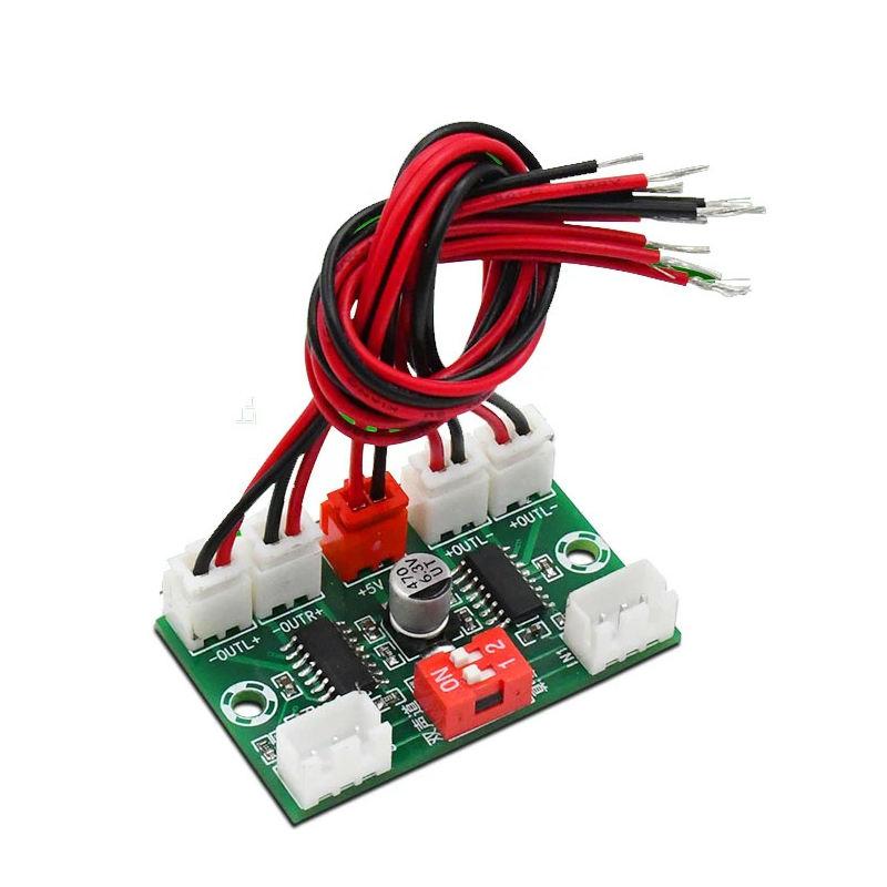 4*3W PAM8403 4 Kanäle Mini Digitaler Audioverstärker DIY Modul USB 5V Kleines Stereo-Verstärkerboard