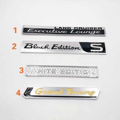 Autocollant ABS de voiture pour To-yota Land cruiser 120 200 salon exécutif édition blanche édition noire autocollants de carrosserie de coffre Grand Touring