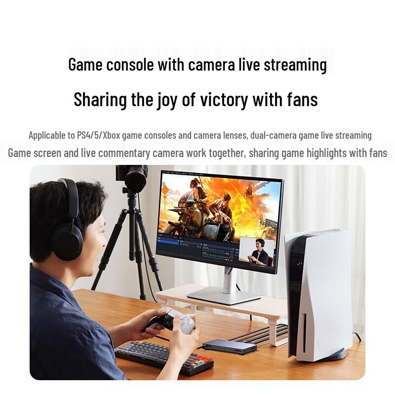 UGREEN 4K60Hz HDMI Dual-Channel Video Capture Card