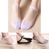 Premium Women Colors Sexy Ultra-thin Elastic Silky Short Silk Lace Invisible Socks For Versatile Use