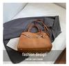 Women's Large Capacity Suede Crossbody Bag - 2025 New Autumn/Winter High-End Commuter Platinum Tote