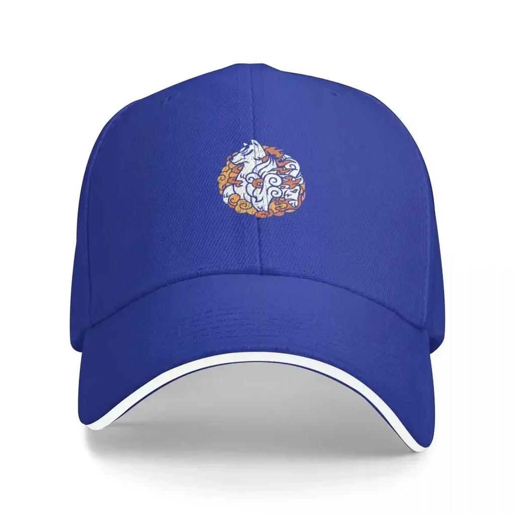 Okami Amaterasu Baseball Cap Beach Hat Personalized Adjustable Anime Hat Women Hats Mens