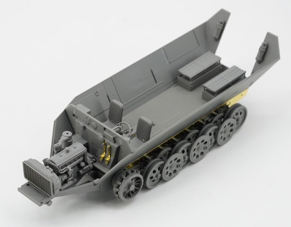 Border Model Germany Turret Plastic Model Assembly Kit BT042 1/35 Sd.Kfz.251 Ausf.D w/R35 (Tank)