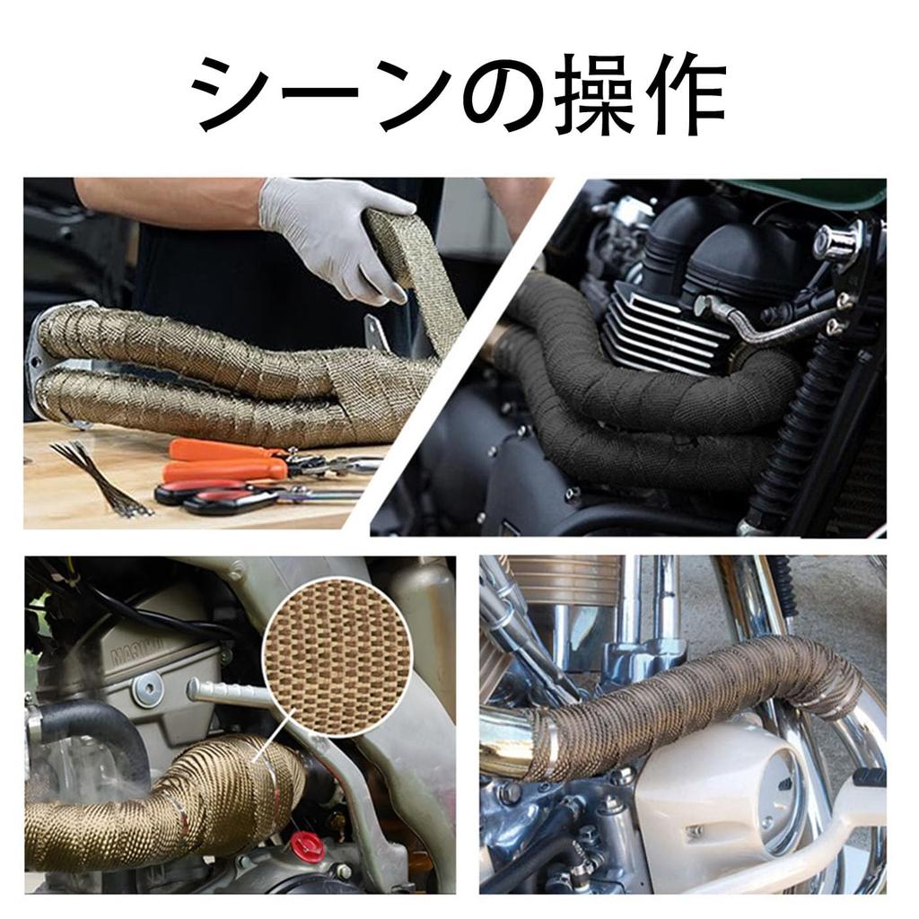 Mirhua Insulation Curtain, Basalt Fiber, Heat Resistant 1200 Degrees, 2.5cm*5m,