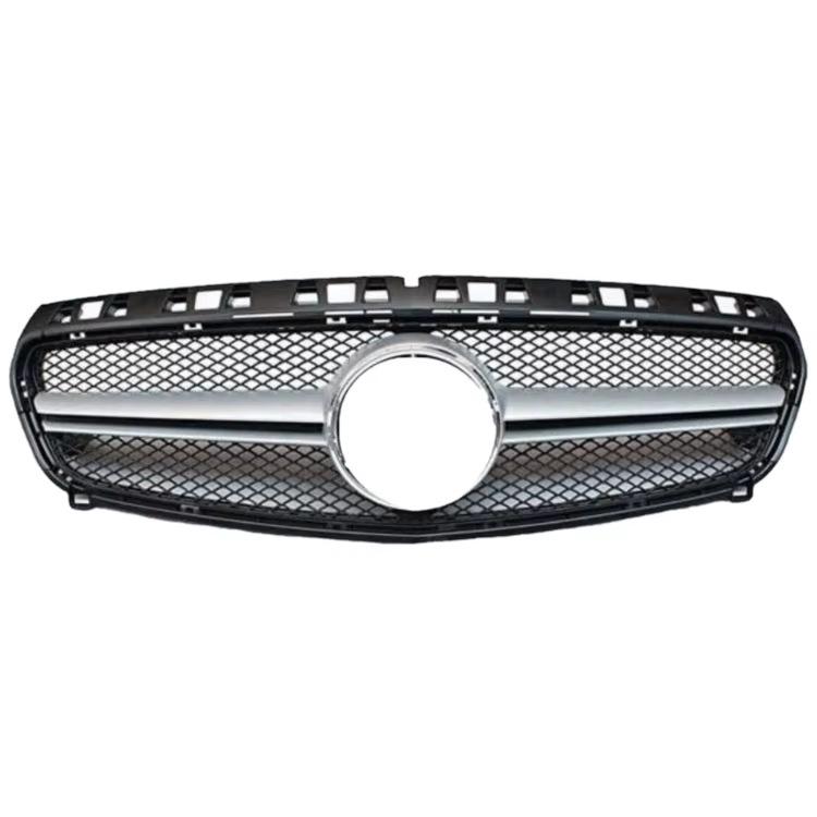 Diamond Black Front Grille for Mercedes W176 A-Class (A200, A250, A45) 2013-2015