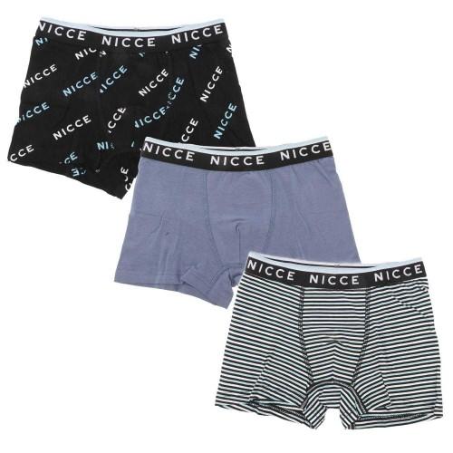 Nicce Boys Carlino Boxer Shorts (Pack of 3)
