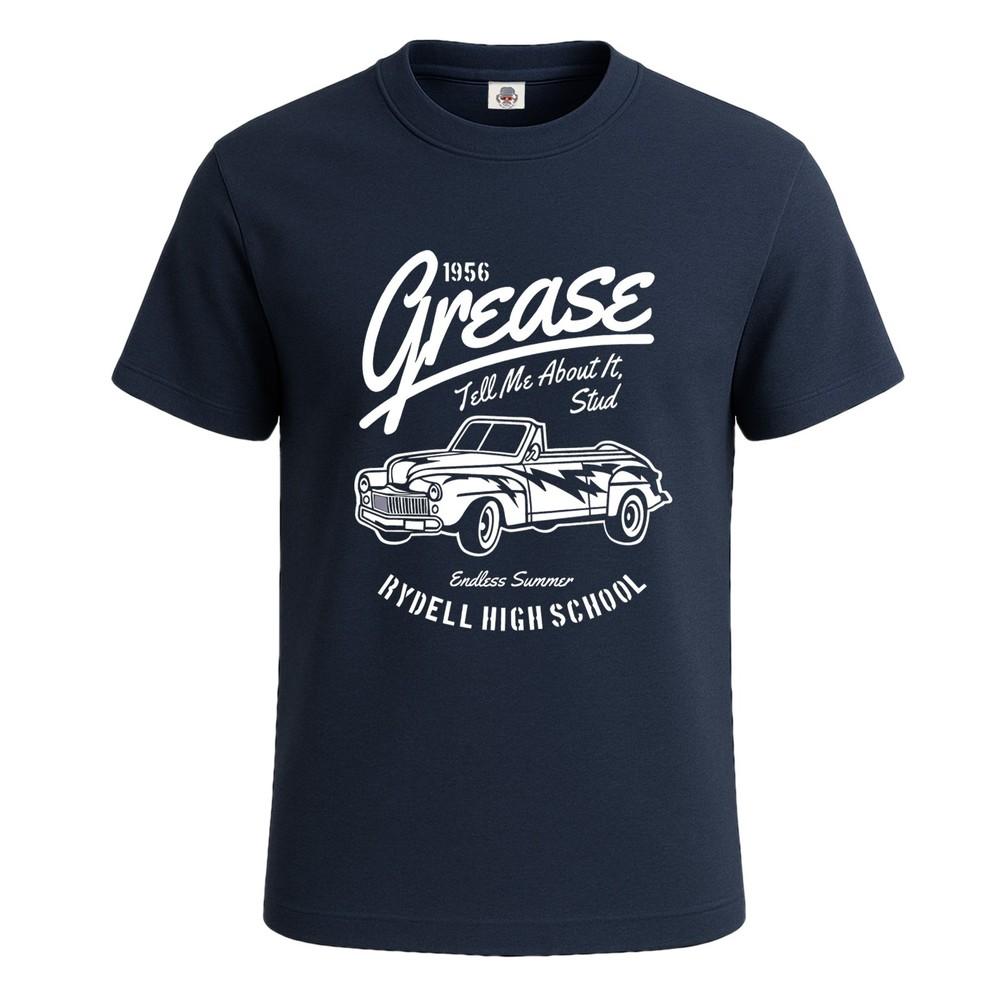 Grease tell me about it stud mens tshirt funny novelty party gift tee top 2XL