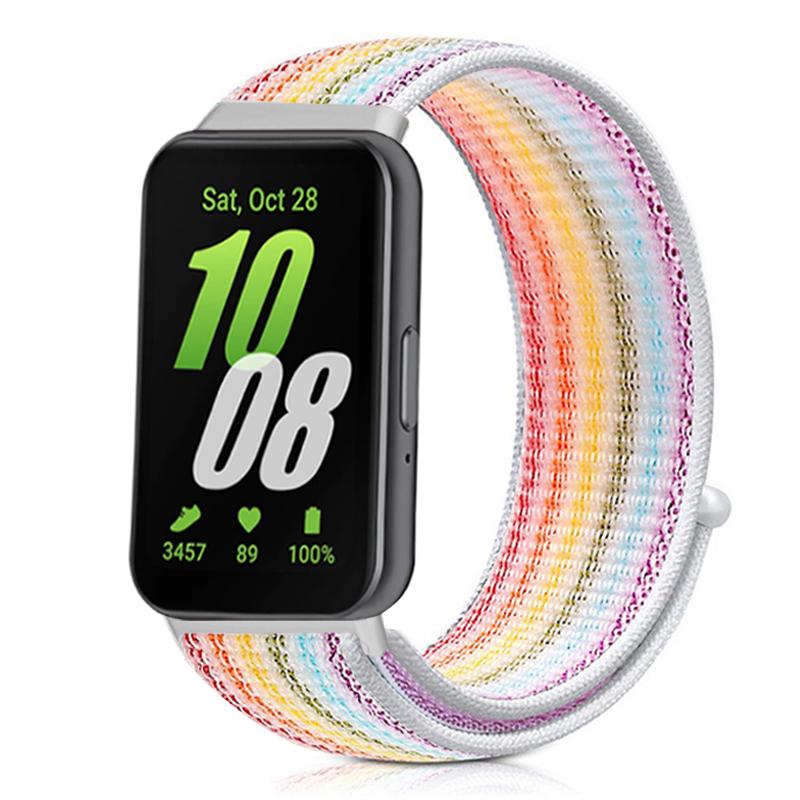 Nylon Loop for Samsung Galaxy Fit 3 strap Accessories Breathable Adjustable Replacement correa Sport bracelet galaxy fit3 band