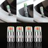 4/8Pcs Tire Pressure Monitor Pressure Gauge Cap Sensor Indicator Alert Monitoring Tools Kit Car Accessories