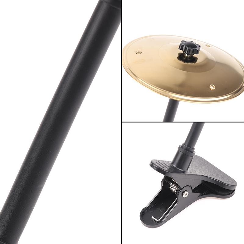 Desktop Crash Cymbal Musical Saucer Car Crash Cymbal Alloy Crash Drums Cymbal Drum Mini Drum Easy To Install Clip-On