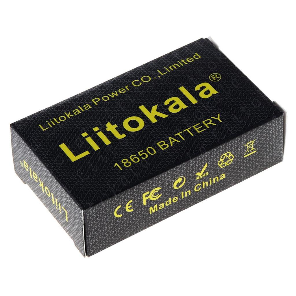 LiitoKala Lii-26A 18650 2600mAh Digital Fan Battery with Internal Resistance and Voltage Pairing
