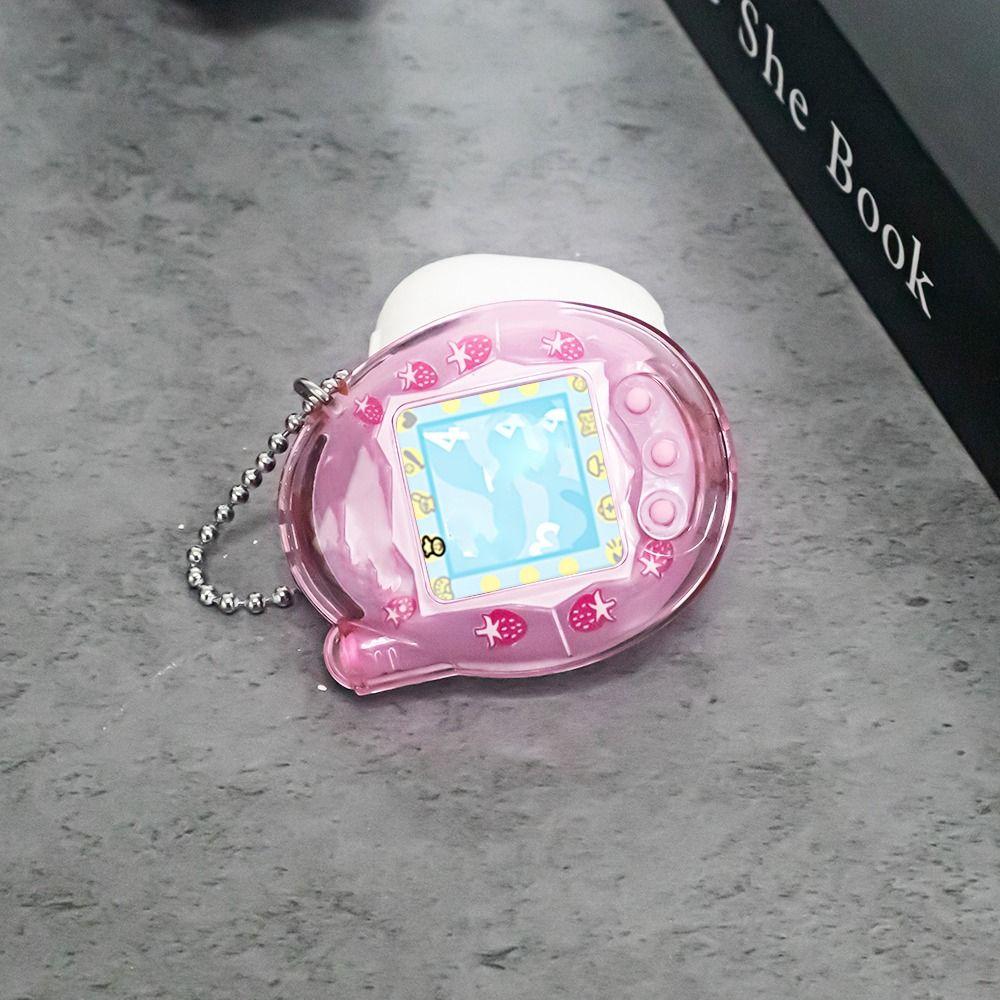 Transparent Protective Case Crystal PC Anti-Scratch Hard Shell Dustproof Full Coverage Clear Cover for Tamagotchi Connection
