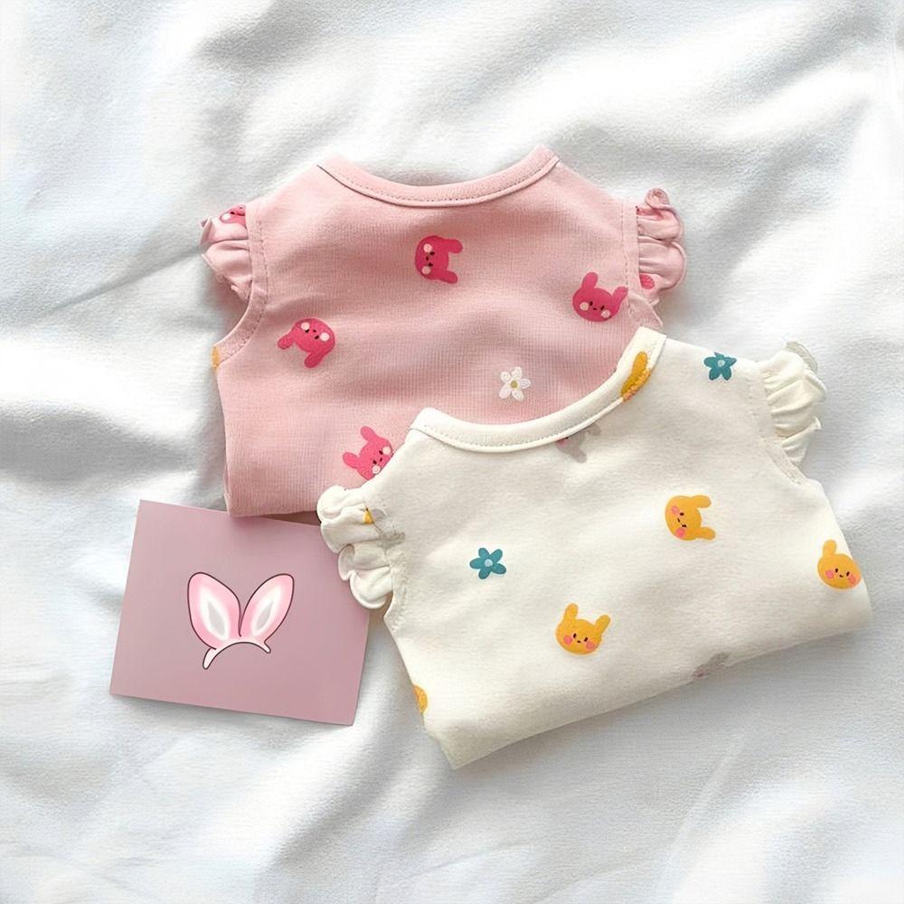 Cute Spring Summer Cat Dog Tank Top Breathable Soft Puppy Sleeveless Vest Casual Kitten Clothes Cat