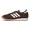 adidas SL72 OG Marron Foncé Blanc Gomme Baskets Femme Blanc Nuage JI0188