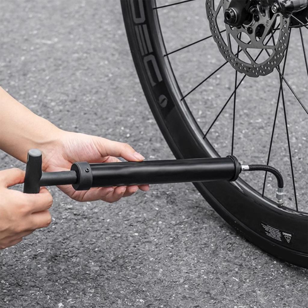 Manual Airs Pump Small Bicycles Inflator with Needle, Nozzle, Hoses Bike Pumps for Volleyballs, Soccer, Basketball