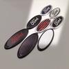 145mm Car Badge Front Grille Rear Trunk Hood Lid Logo Decor Cover Emblem For Ford Focus Mk Fiesta Ranger Mondeo S-MAX Kuga Edge