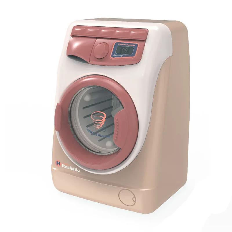 Kids Kitchen Appliances Toy Pretend Play Kitchen Accessories with Blender Coffee Maker Mixer Toaster Vacuum with Sounds & Light