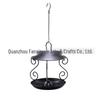 Wrought Iron Waterproof Bird Feeder for Outdoor Courtyard and Garden