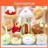 Burger Chicken Fries Leg Cake Keychain Backpack Pendant Decorated Doll Plush