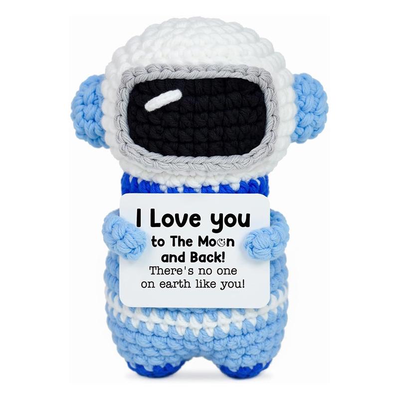 Cute Crochet Frog Toy - Fun Animal Gift