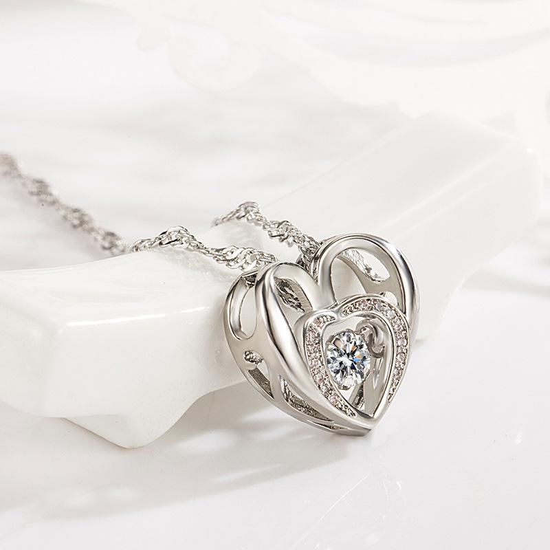 Lindon Women Necklace Pendant Copper Alloy Zircon Fashion Gift