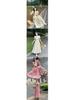 Elegant Summer 2025 French Square Neck Floral Dress for Women