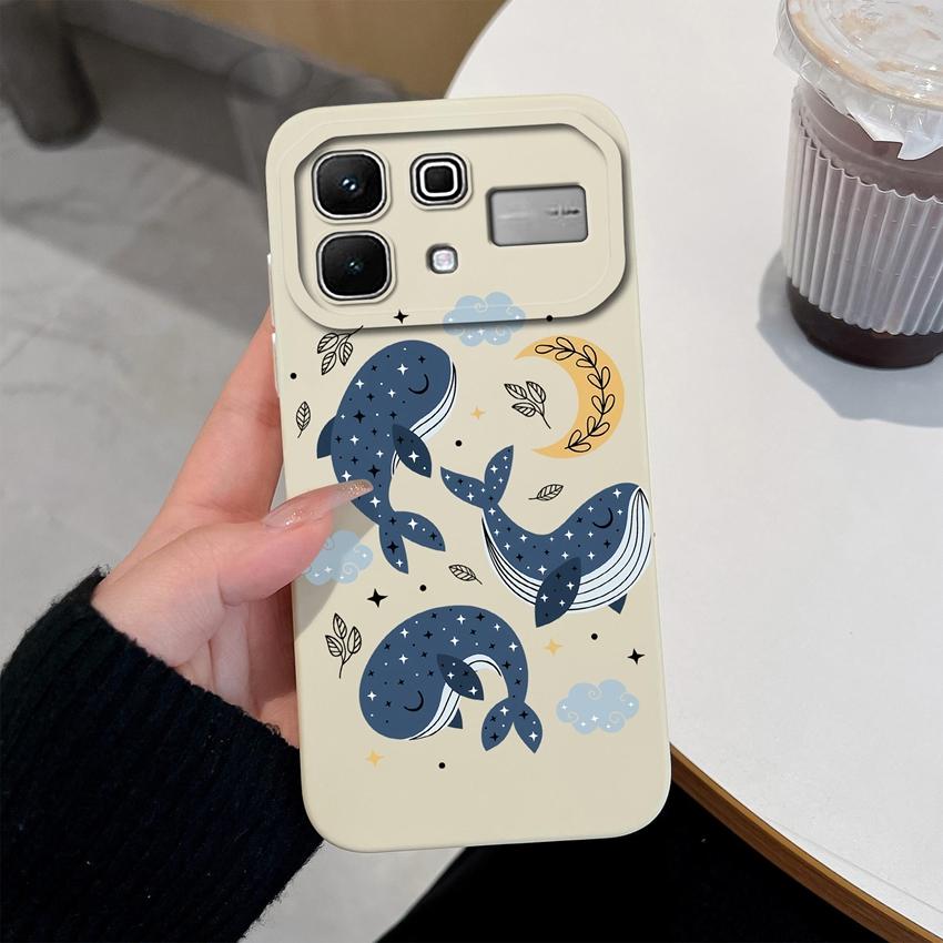 For Infinix Note 60 Pro Ultra 50 40 Pro+ 50X 50S 40X 30 Pro VIP 30i Note Edge Phone Cases Mystical Sun & Moon Art Camera Protection Lightweight Bumper