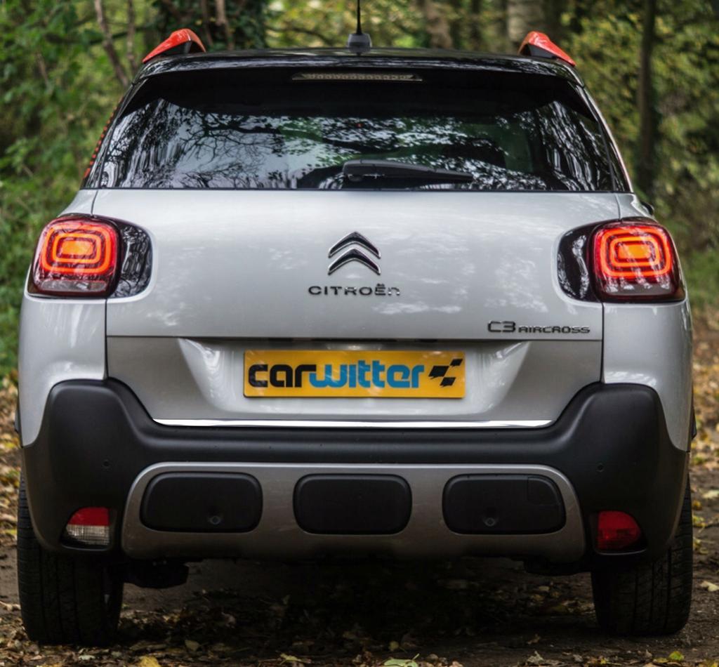 Citroën C3 Aircross Mk I 2017-2024 - Chromleiste Chromierte Klappe