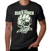 YiNuan Mens Tech Short-Sleeve Five Finger Death Punch Crewneck Gym T-Shirts Tech Stretch