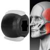 Facial Exerciser Silicone Face Fitness Ball Shaping Muscle Training Jawline Neck TonerBlack