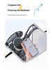 Tempered Film Electric Vehicle Windshield & Seat Cover: Summer-Ready, Windproof, Rainproof, Waterproof.