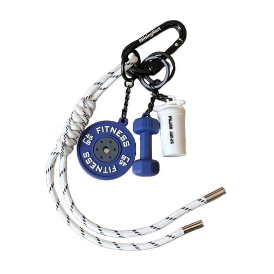 

Фитнес Брелок Любитель Тренажерного Зала Гантель Штанга Чашка для Воды Брелок Силиконовый Вес Тарелка Подарки для Тренажерного Зала Подвеска для Тренировочной Сумки T